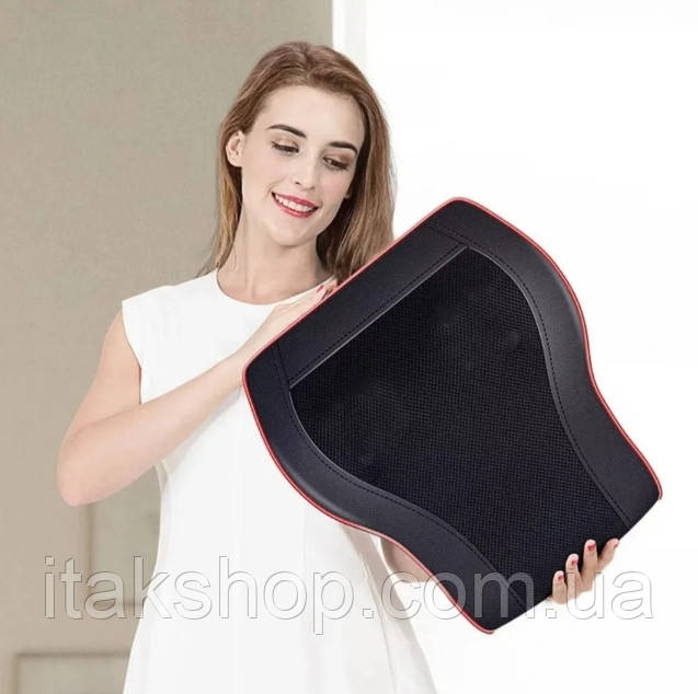 Массажер для спины и шеи Massage pillow SD-K01 (массажная подушка) - фото 6 - id-p1438049560