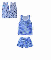 Набор нижнего белья для мальчика, детский комплект майка - трусы (шортики) 28