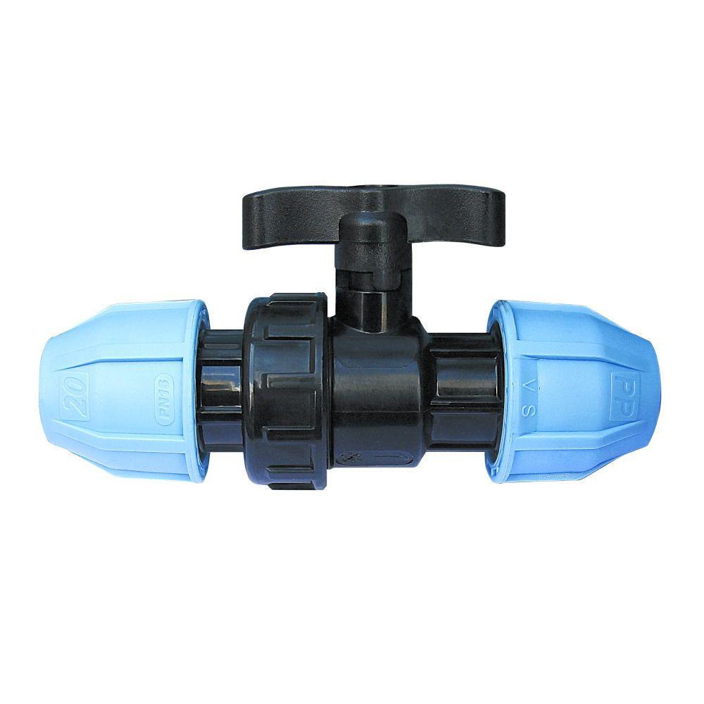 Кран кульовий ПНД Vsplast 50 6001