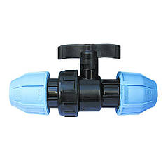 Кран кульовий ПНД Vsplast 25 6001