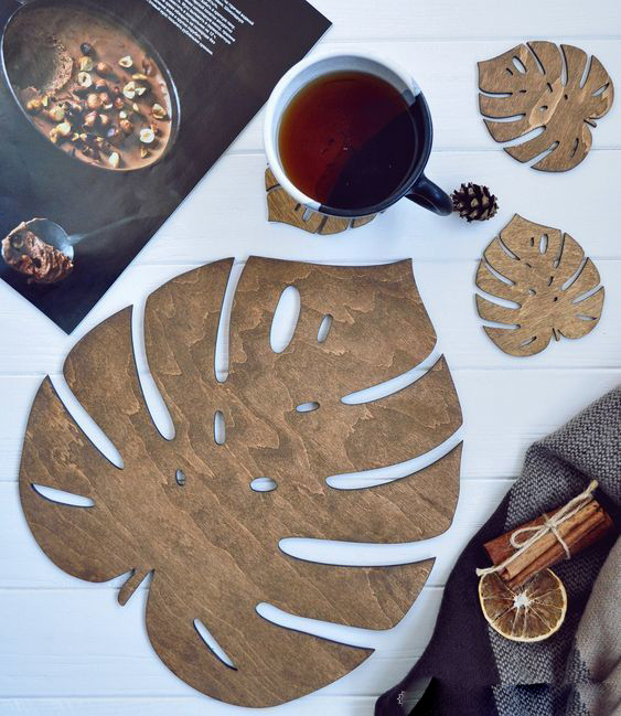 Листочок костер 15х15см, фото 1