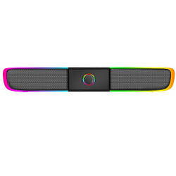 Колонка для ПК і ноутбука з RGB підсвічуванням XTRIKE ME SK-600 чорна