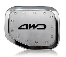 Накладка на лючок бака Toyota Land Cruiser Prado 120