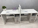 Манікюрний столик на два робочих місця, фото 3