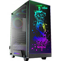 Корпус GameMax RockStar 2 Black, без БП, ATX/microATX/Mini-ITX, 1x120 мм LED, 421x210x460 мм (RockStar 2) (код