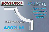 Кутовий елемент до стінової планки BOVELACCY ITALSTYL A802LM , екструдований полістирол ( XPS Polistirene