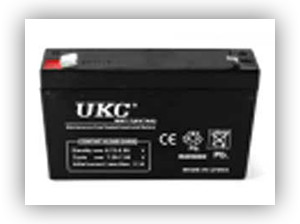 Акумуляторна батарея UKC 6В 7Ач 06V007A