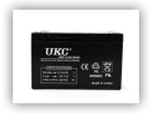 Акумуляторна батарея UKC 6В 10Ач 06V010A
