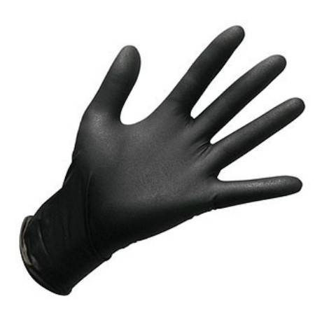Рукавички оглядові вінілові нестерильні без пудри SafeTouch® Чорний, M, L, XL