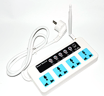 GSM розетка 4-х канальна KKMOON SC4-GSM з дистанційним керуванням через СМС