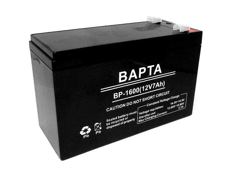 Акумуляторна батарея BAPTA 12В 7,0Ач 151х65х95 BP-1600 10шт 8548