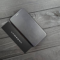 Чехол книжка Samsung J7 2016 черный ,, книга на магните с отделом для карточки (J710)