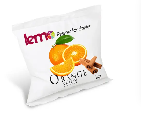 Фруктове пюре Lemo Пряний апельсин 1 кг