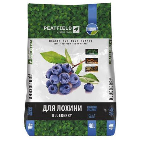 Торф'яний субстрат для лохини 40 л, PEATFIELD, фото 1
