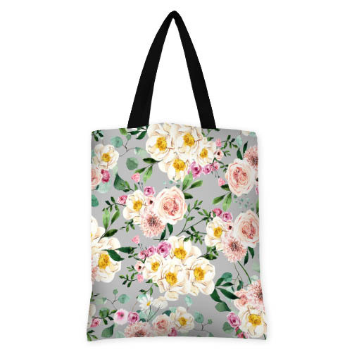 Сумка жіноча тканинна Original Flower bouquet 40x45 см (SV_21M007_BL), фото 1