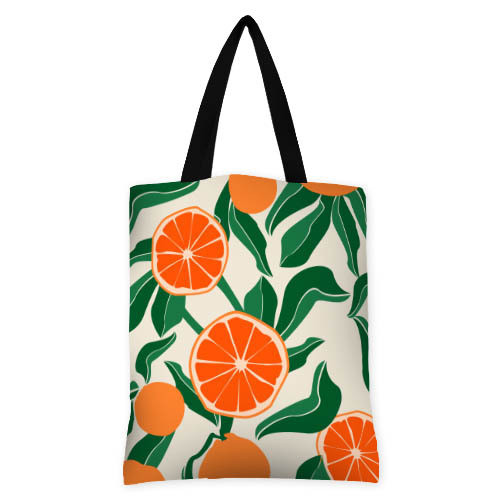 Сумка жіноча тканинна Original Апельсины 40x45 см (SV_21M006_BL), фото 1