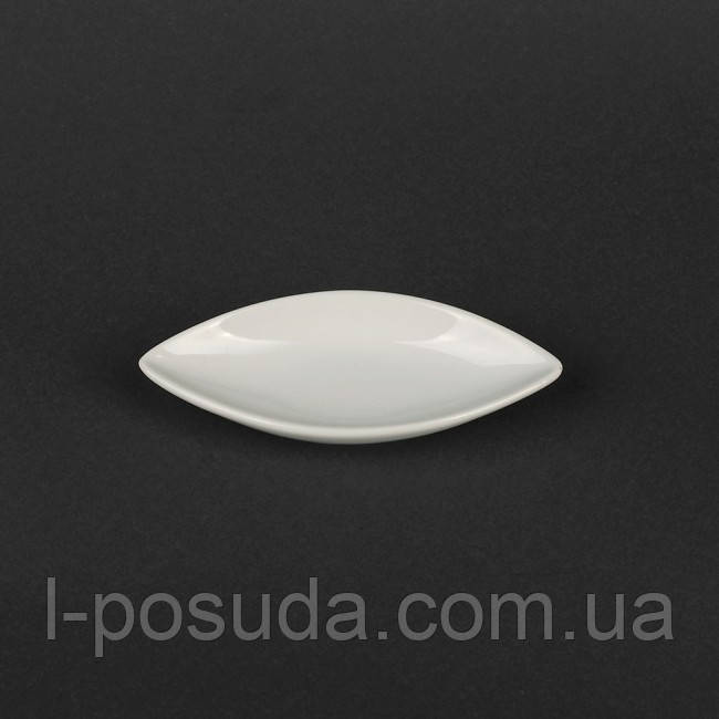 Порцеляновий соусник-човник 40 мл, фото 1