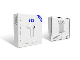 Гарнітура Double з кейсом AirPods 100шт DOUBLE-i12