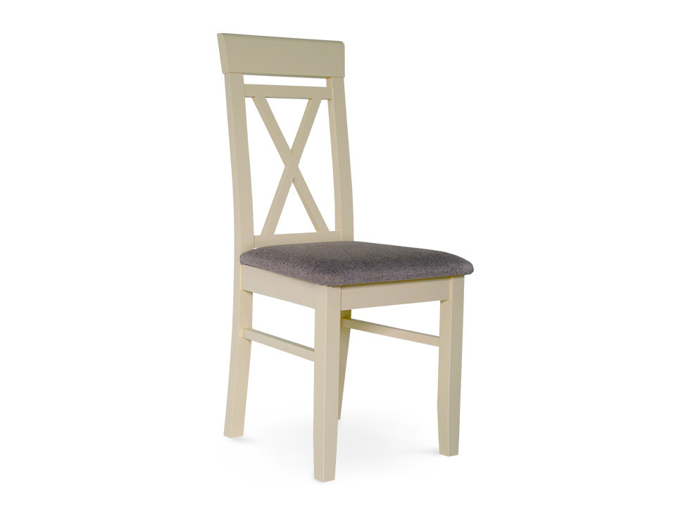 Деревянный стул с мягким сиденьем ЖУР-18 (ваниль) - фото 1 - id-p1356591338