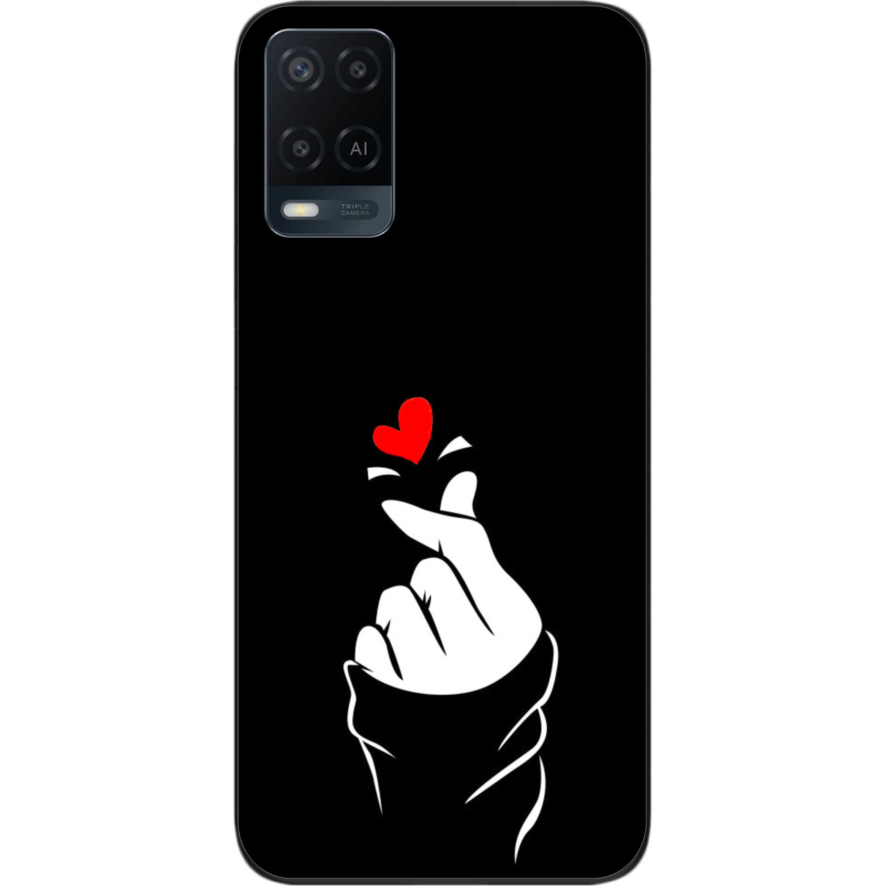 Силіконовий чохол для OPPO A54 з картинкою Рука, фото 1