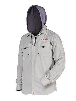 Рубашка Norfin FOCUS HOOD з капюшоном та захистом від "UV" (nylon RipStop) р.XL 657004-XL