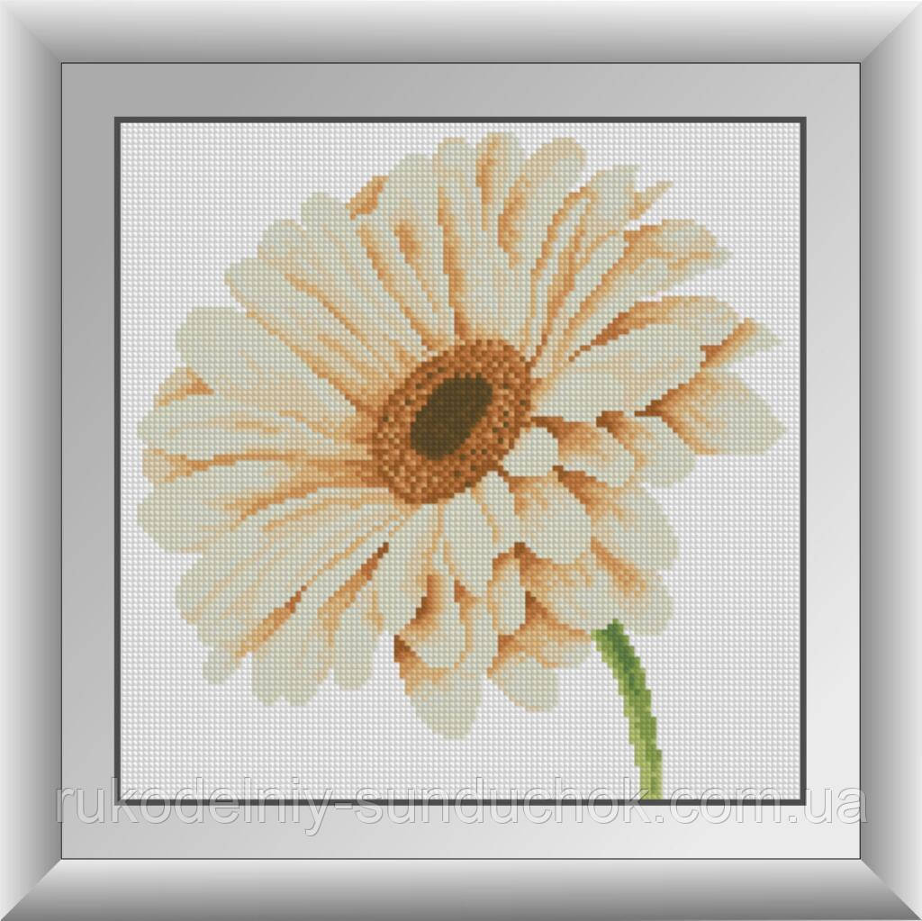 30289 Гербера. Dream Art. Набір алмазної живопису (квадратні, повна), фото 1