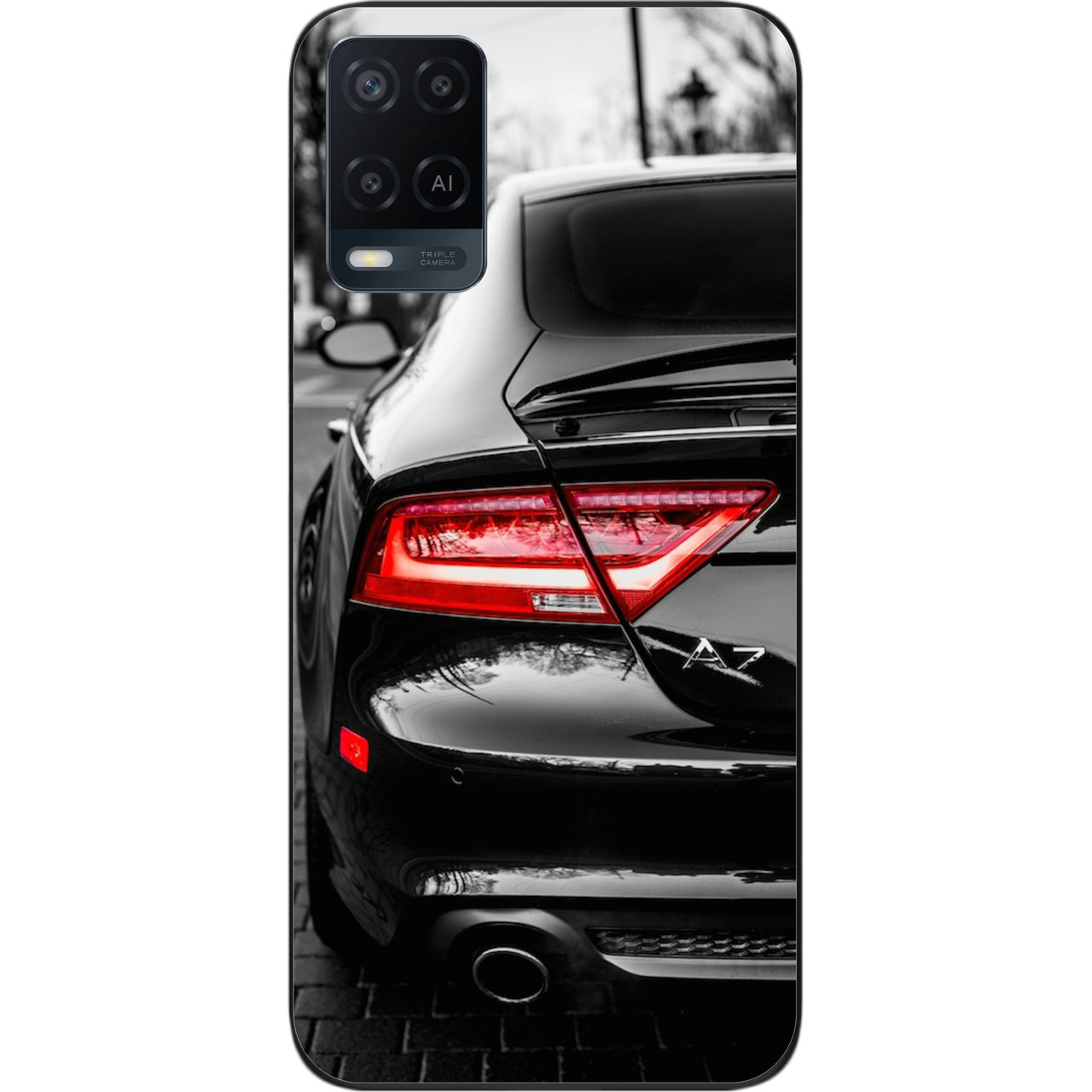 Чохол силіконовий для OPPO A54 з картинкою Авто, фото 1