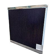Бумажная охлаждающая панель(испарительный водяной охладитель) для крольчатника, птичника, теплиц 63х15х80 см.