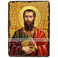 Икона Павел Святой Апостол ,икона на дереве 130х170 мм