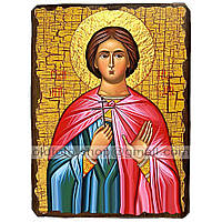Икона Анатолий Святой Мученик Никейский ,икона на дереве 130х170 мм