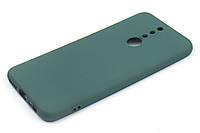 Чехол Soft Silicone Case для Xiaomi Redmi 8 Dark Green