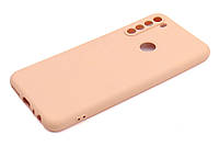 Чехол Soft Silicone Case для Xiaomi Redmi Note 8 Peach