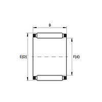 Подшипник K 8X11X13 TV INA