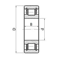 Подшипник 102206 (UM1206TM) CT