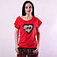 Піжамний комплект футболка зі штанами "Red", фото 3