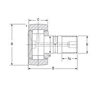 Подшипник NUKR 35 2SK Koyo-Torrington