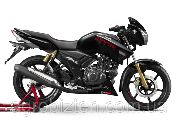 Мотоцикл TVS Apache RTR 180 зібраний з доставка