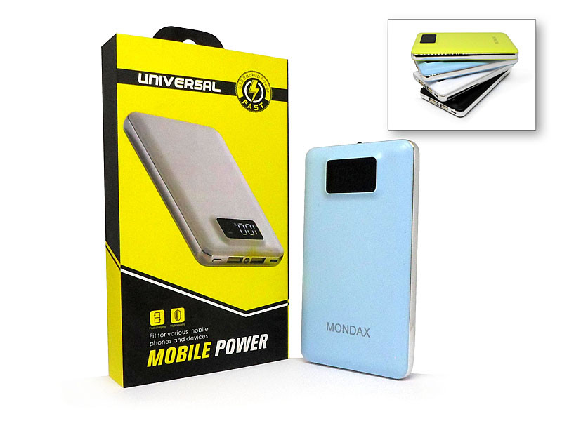 Внешний аккумулятор (power bank) MONDAX 40000мАч (6000мАч) 100шт SC-23M - фото 1 - id-p723636629