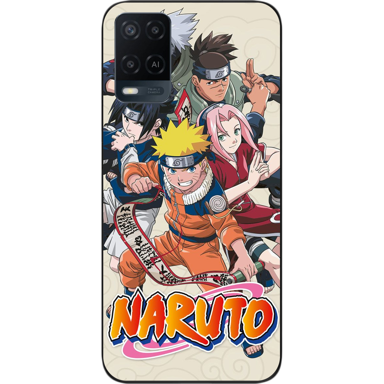 Силіконовий чохол для OPPO A54 з картинкою Аніме Наруто, фото 1