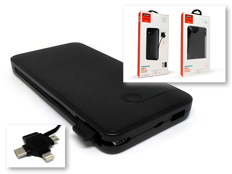 Зовнішній акумулятор (power bank) JOYROOM 10000мАг 30шт D-M202