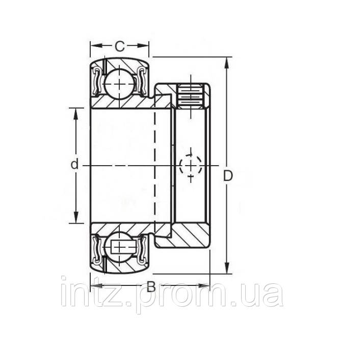 Купить Подшипник SA 208 G NTE (Словаччина), цена 286 ₴ — Prom.ua (ID ...