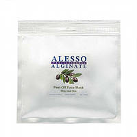 Маска для лица альгинатная, лифтинговая c экстрактом листьев оливы Alesso Professionnel 25гр
