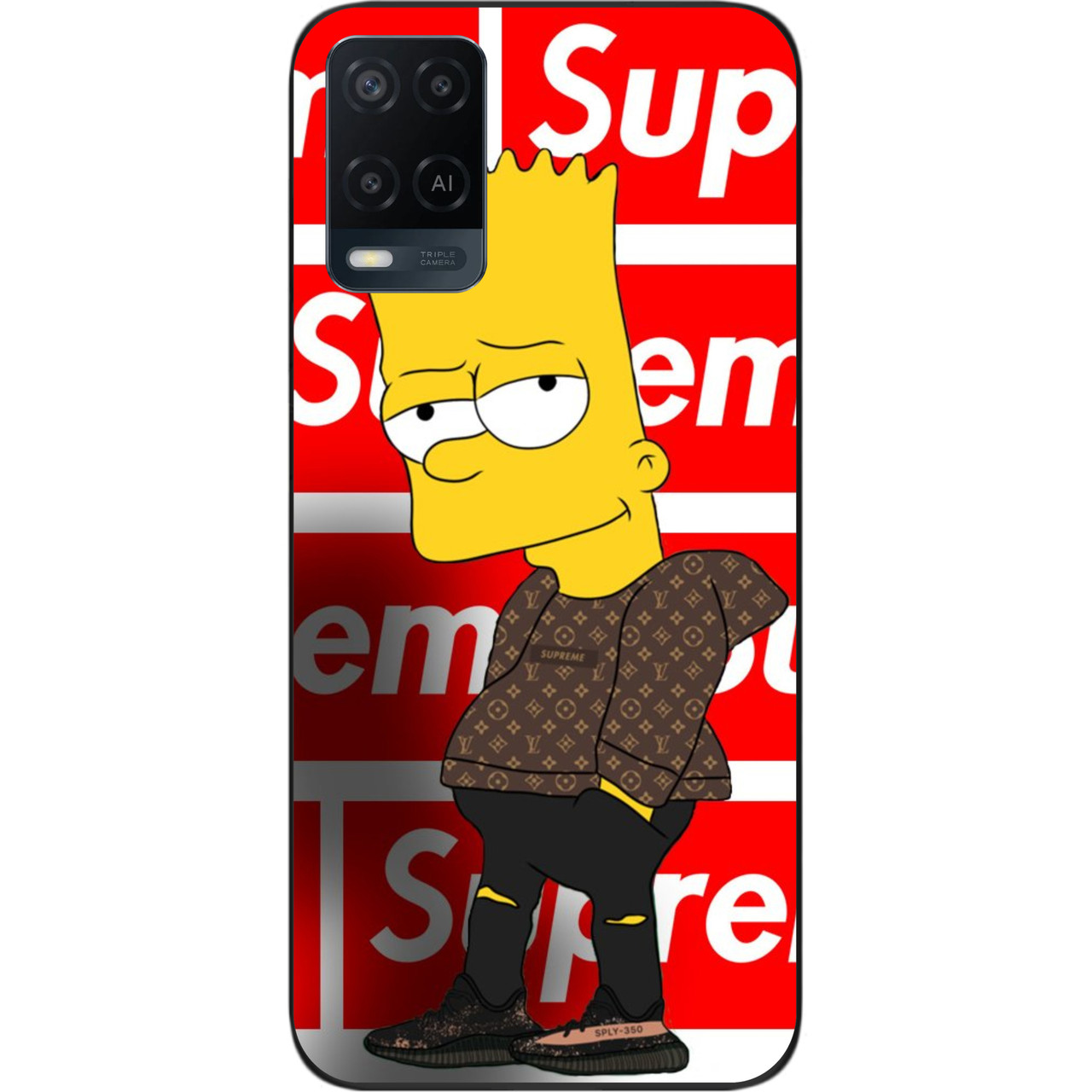 Силіконовий чохол для OPPO A54 з картинкою Сімпсон, фото 1