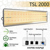 Upgraded Mars TSL-2000 LED Full Spectrum Hydroponic LED Grow Light Dimming New Китай