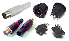 01-09-000.Роз'єми високочастотні ТВ, перехідники, сплітера