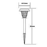 Ґрунтовий LED Світильник "HALLEY" на сонячній панелі 0.06W, фото 2