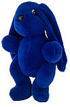 М'яка іграшка Кролик 37 см Аліна синій, фото 2