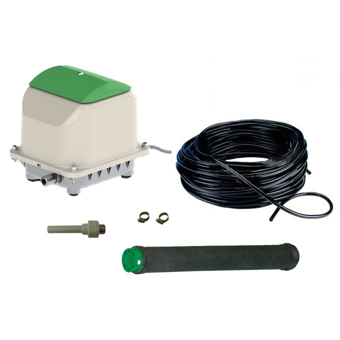 Secoh 30 м2 мембранний компресор (повітродувка), аератор для ставка, септика, водойми, SECOH, фото 1