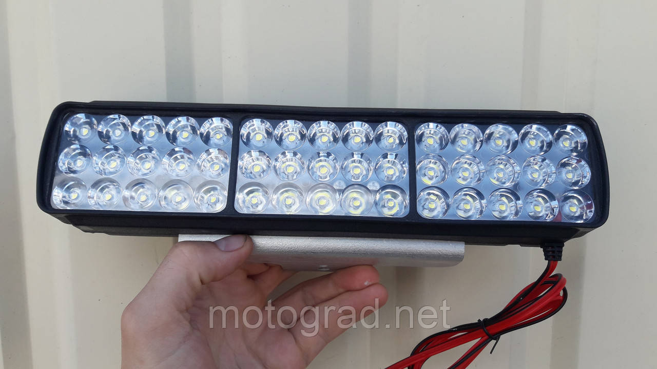 Фара додаткова балка 9-85V, 90W, 45 діодів, вологозахищена