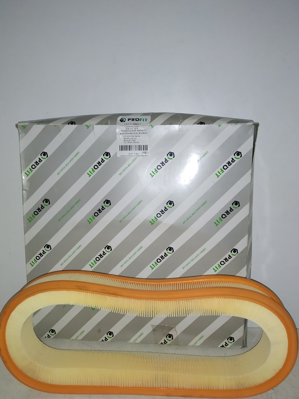 PROFIT Фільтр повітряний MERCEDES W201 82-93, W124 85-93, фото 1
